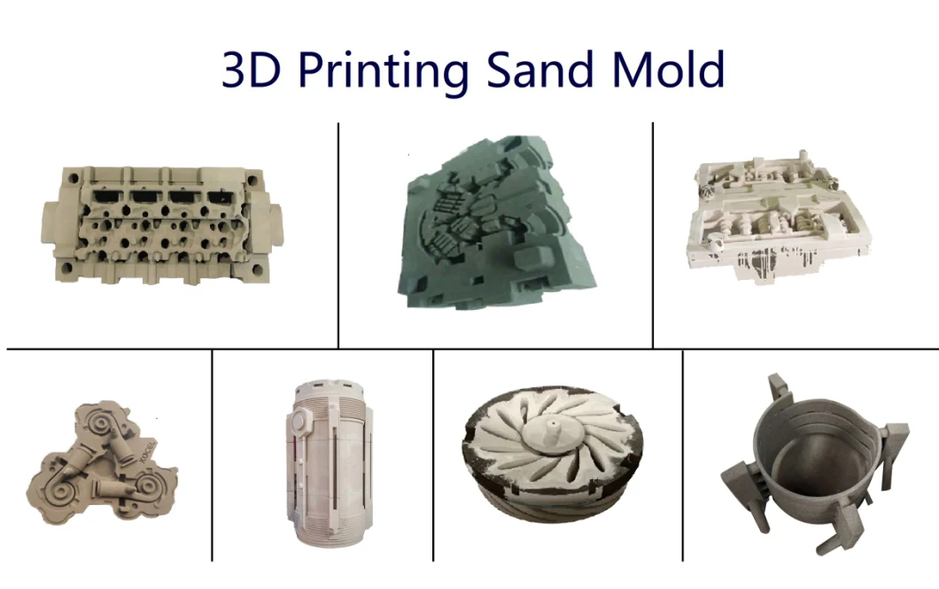KOCEL OEM Sand 3D Printer & Auto Spare Parts Sand Mould for Rapid Prototyping with 3D Printing Sand Casting & CNC Machining for Flange