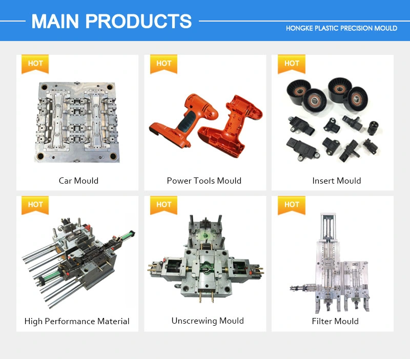 Chinese Manufacturer Customized Thread Screw Parts, Unscrewing Plastic Injection Mould